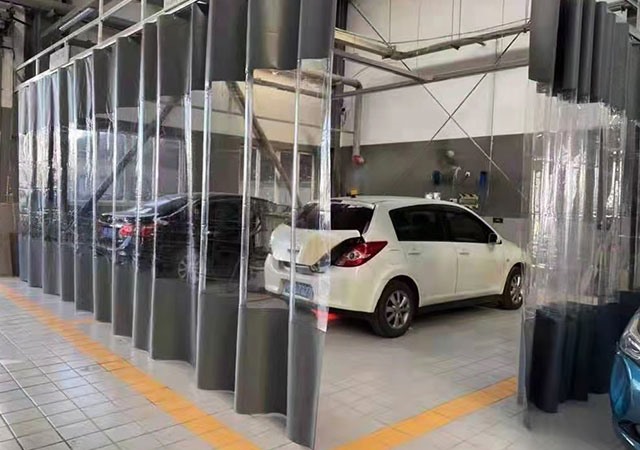 窗帘加工制造现场